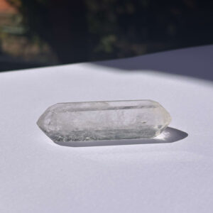 Cristal de Quartzo Transparente Ponta Dupla